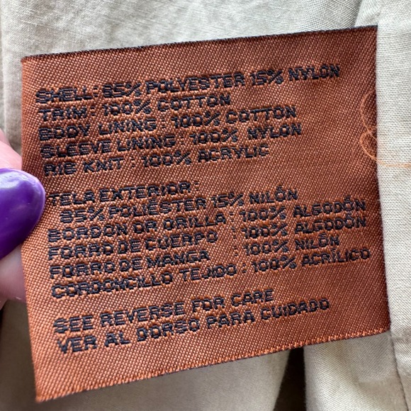 Weatherproof Garment‎ Co Men's XL Olive Green Bomber Jacket Coat Classic - Picture 6 of 11